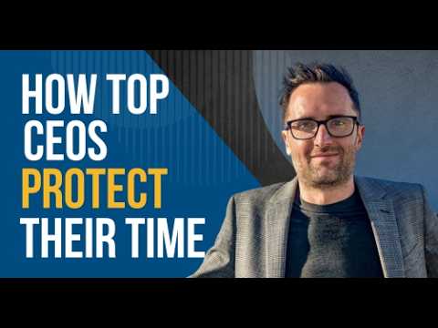 How Do Ceos Manage Their Time
