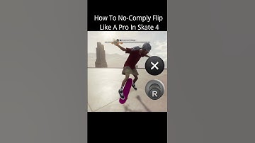 Best No Comply Flip Tutorial In Skate 4 🤩 #skate4 #nocomply #tutorial #trickline #trending