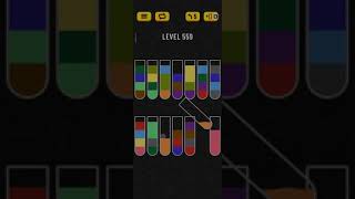 Water sort puzzle level 559