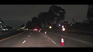 7/21/25 completed closure.  Closed lanes 3-5 on sb805 from Balboa to Mesa College.