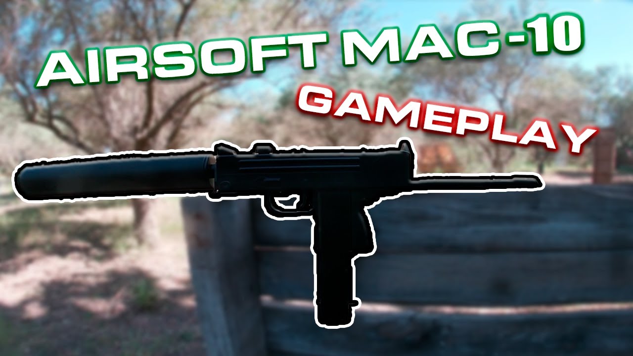 💀AIRSOFT Mac10 GAMEPLAY de HFC  (GAS blowback) airsoft españa gameplay REVIEW ESPAÑOL