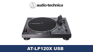AT-LP120XUSB Setup | Direct-Drive Turntable (Analog & USB)