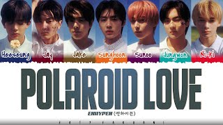 ENHYPEN (엔하이픈) - 'Polaroid Love' Lyrics [Color Coded_Han_Rom_Eng]