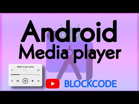 Android MediaPlayer use in app . play audio  - Blockcode