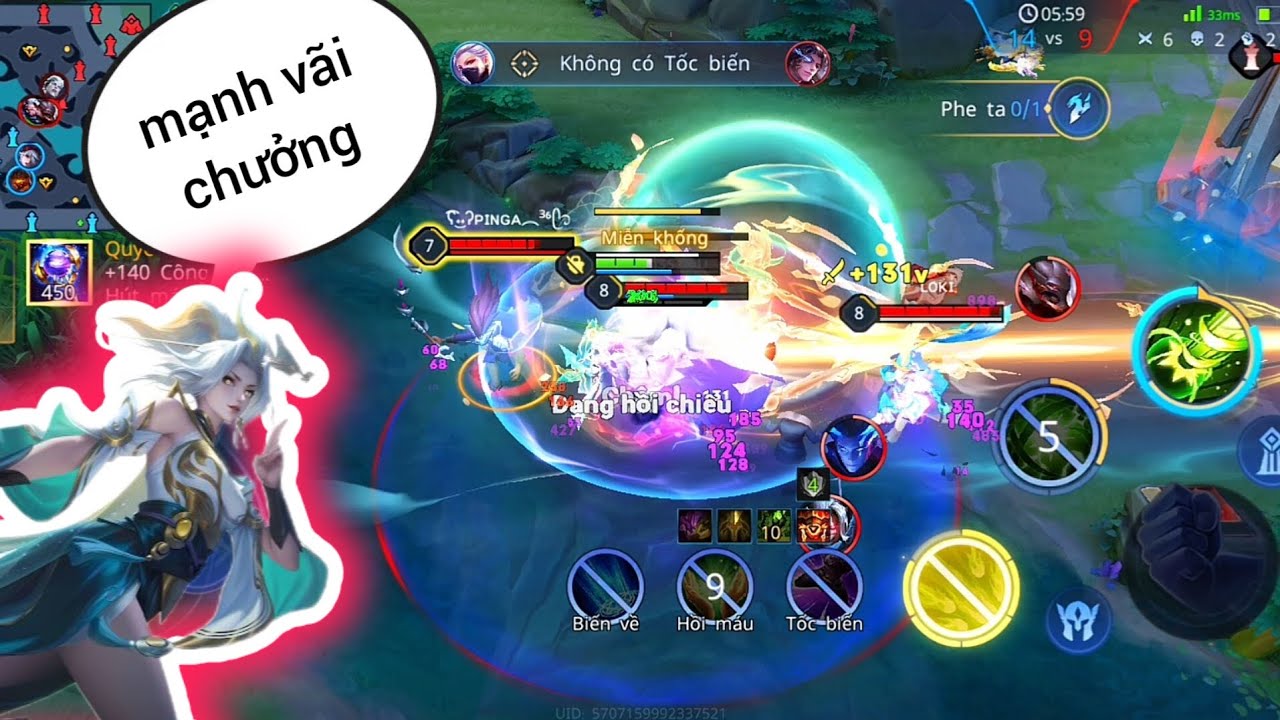 Liên Quân|natalya mới được buff liền lụm nhẹ 2 sao 