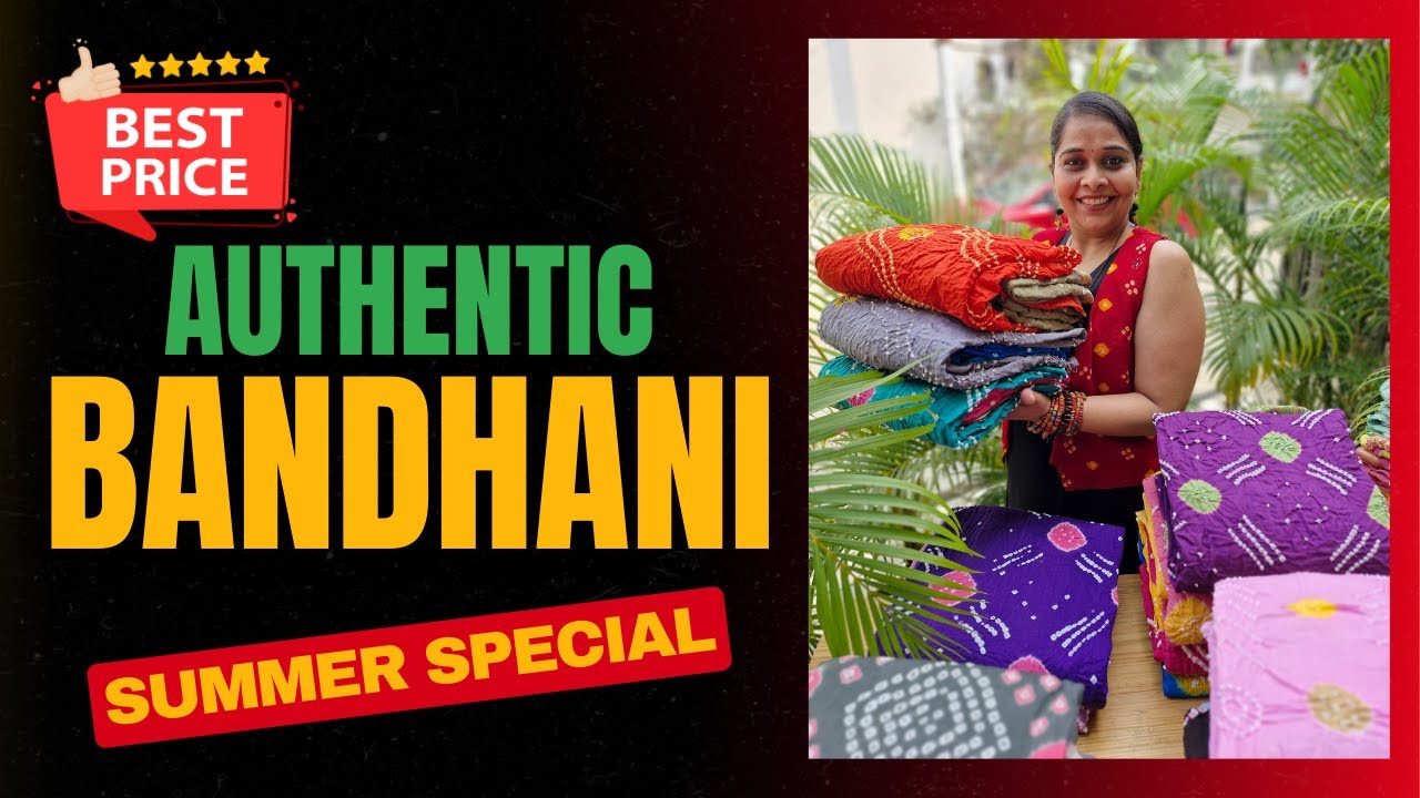 Explore why summer special Bandhani cotton suit sets are trending