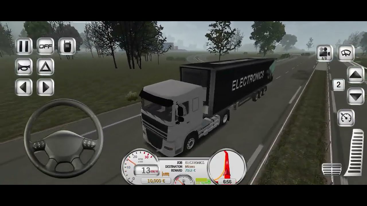 EP 6 | EUROPE 🇪🇺 TRUCK 🚛 SIMULATOR | 309 KM DELIVERY 