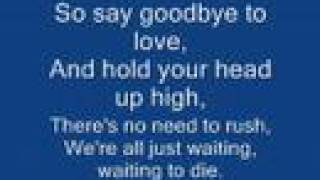 City And Colour - Waiting - Lyrics chords