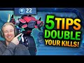 TOP 5 TIPS and TRICKS to DOUBLE YOUR KILLS! - Mech Arena Beginner Guide 2025