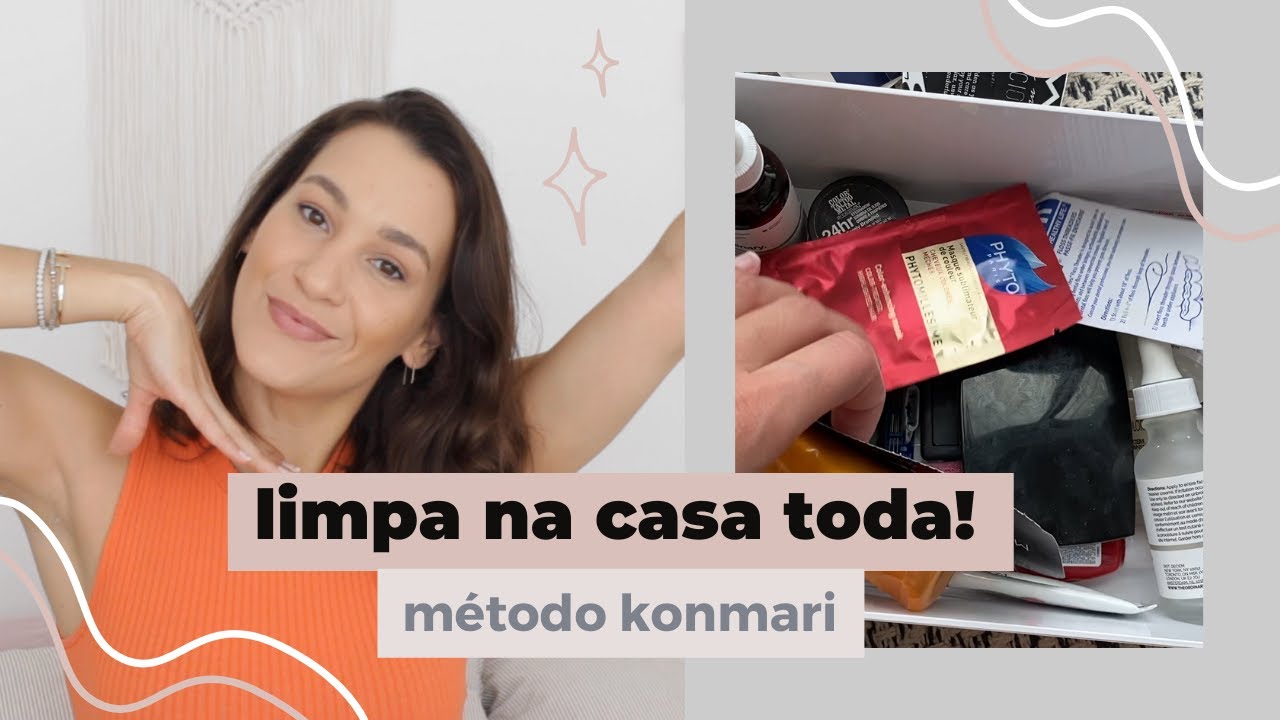 FAZENDO UMA LIMPA NA CASA INTEIRA! | Desapego Komono método KonMari | Luiza Ferro
