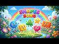 Shapes Song for Kids | Learn Circle Square Triangle | Fun Shapes #nurseryrhymes @ChuchuMelon12