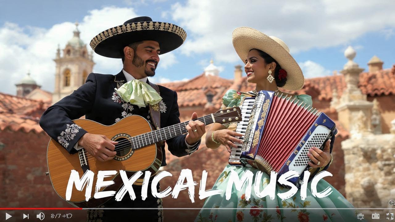 Top 10 Traditional Mexican Instrumentals | Mariachi & Folk Guitar Accordion Mix vol.56