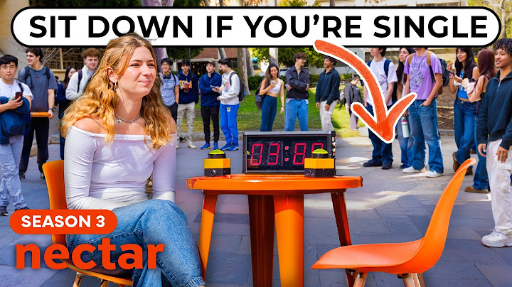 will anyone sit down to date her?? | sit down if you're single