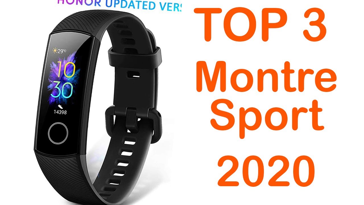 TOP 3 : MEILLEURE MONTRE DE SPORT 