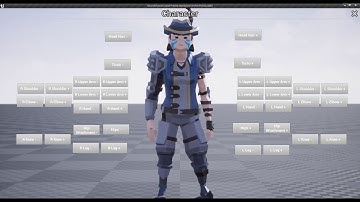 UE4 Character Edit