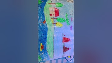 Vẽ tranh chủ đề Đan Mạch trong mắt em chủ đề Sống Xanh #quốcgiahạnhphúc #địalývănhóa #denmark