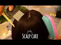 [ASMR] Scalp Treatment | Tangle Teezer Hair Brushing, Scalp Scratching, Scalp Massage | No Talking