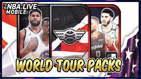 100 OVR World Tour Pack Opening!! NBA LIVE Mobile 21 S5 World Tour