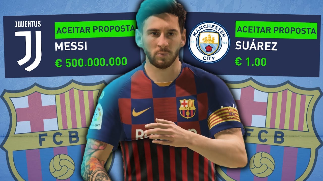 ACEITEI TODAS AS PROPOSTAS DO BARCELONA!! FIFA 20