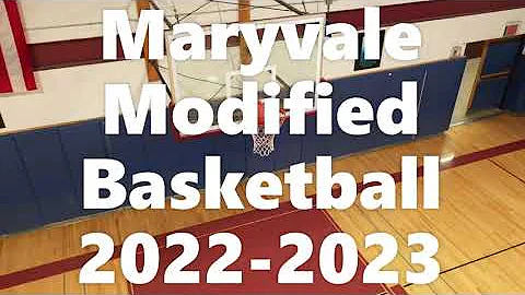Maryvale Modified Basketball 2022 2023 Highlights