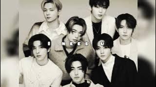 enhypen - i need u [remake] (sped up)