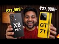 Poco X8 Pro vs Realme GT 7T Which is Best To Buy 🔥🔥🚀🚀 #pocox8pro #realmegt7t 
