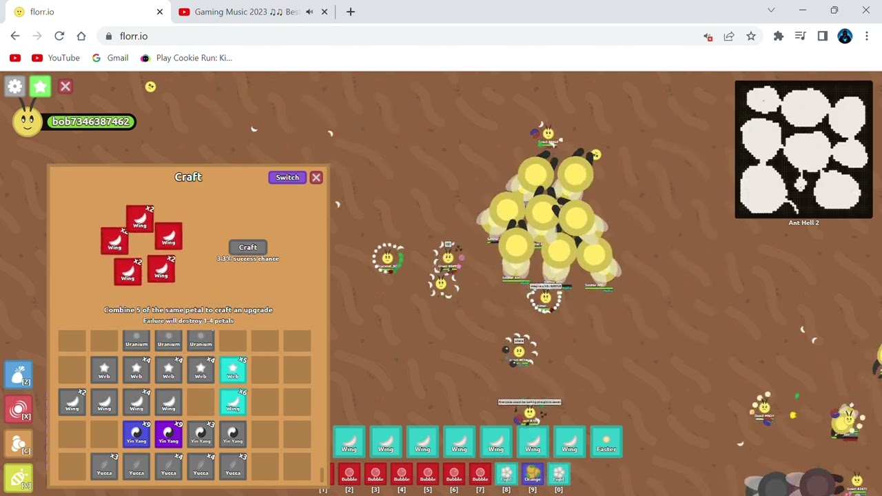 Super Lucky Crafting + Ultra Queen Ant!