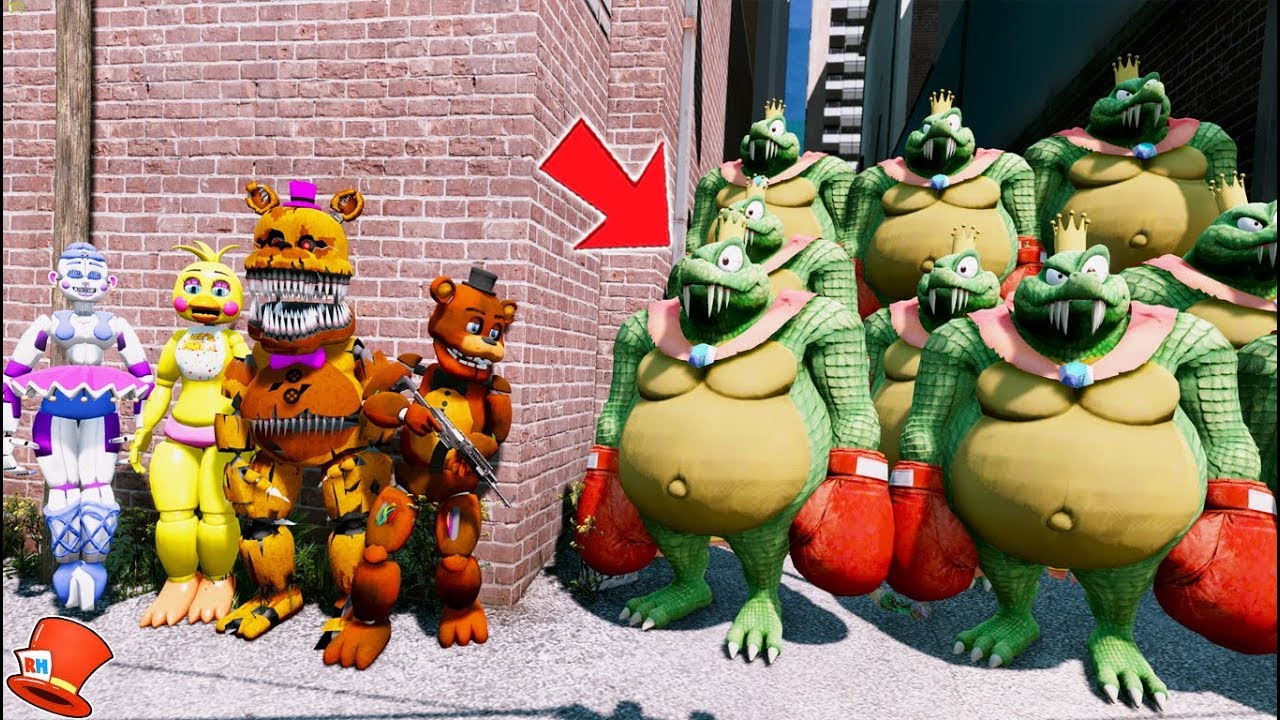 Картинка фнаф 9 крокодил