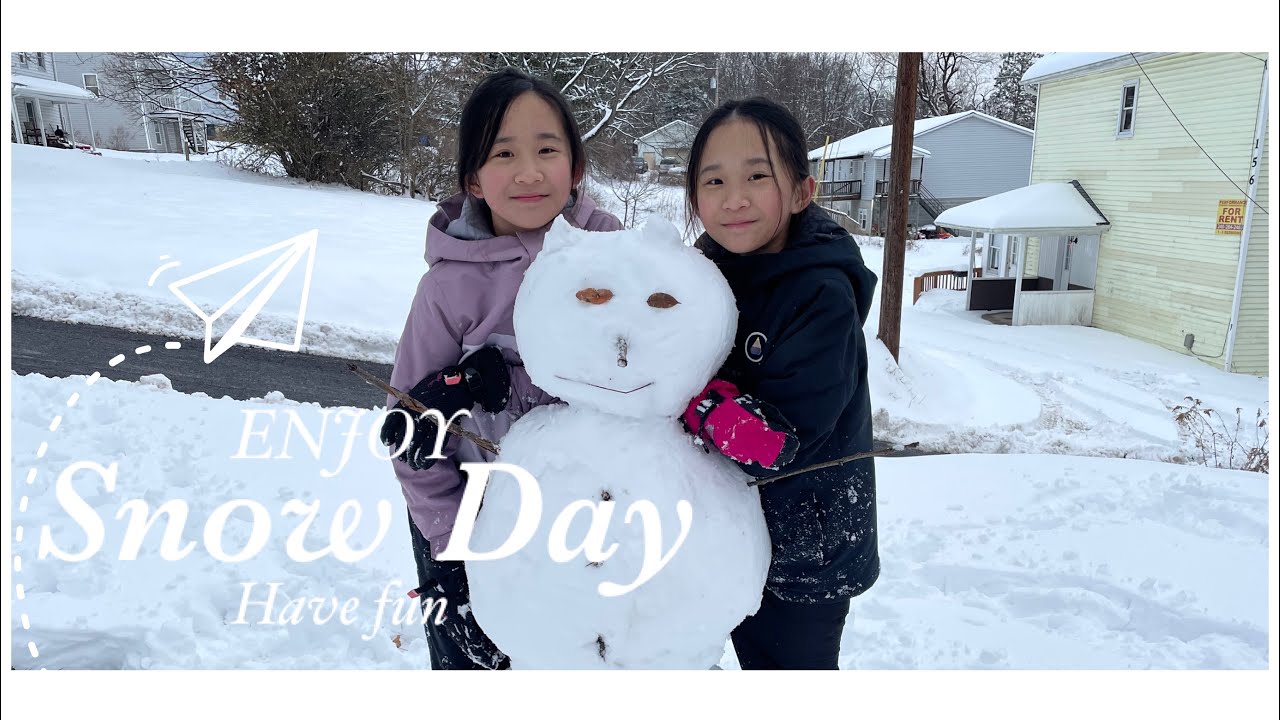 A SNOW DAY with Janet and Kate 