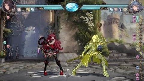 Granblue Fantasy: Versus - Option Select vs Lancelot 22H