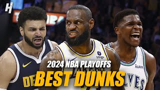 BEST Dunks & Posters of 2024 NBA Playoffs