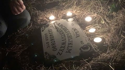 I Played With A Ouija Board For The FIRST Time 