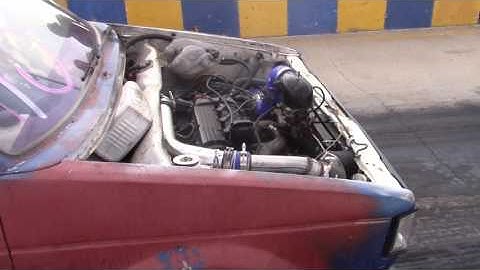 VW caribe Rocaleta turbo Vs ford mustang gt 5.0 coyote arrancones 1/4 de milla AGS