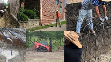 Gridlock Industries Soil Stabilization by Chemical injection method is recommended by geotechs