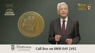 The 2025 Anniversary of the United Kingdom Gold One Eighth Sovereign - Hattons of London TV Ad