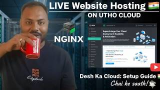 Host Your Website on Utho Cloud | Step-by-Step Server Setup & Nginx Deployment (Hindi) @uthocloud