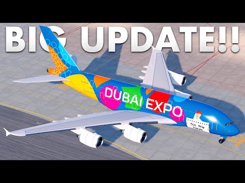 The AIRBUS A380 was ADDED! Flight World Update