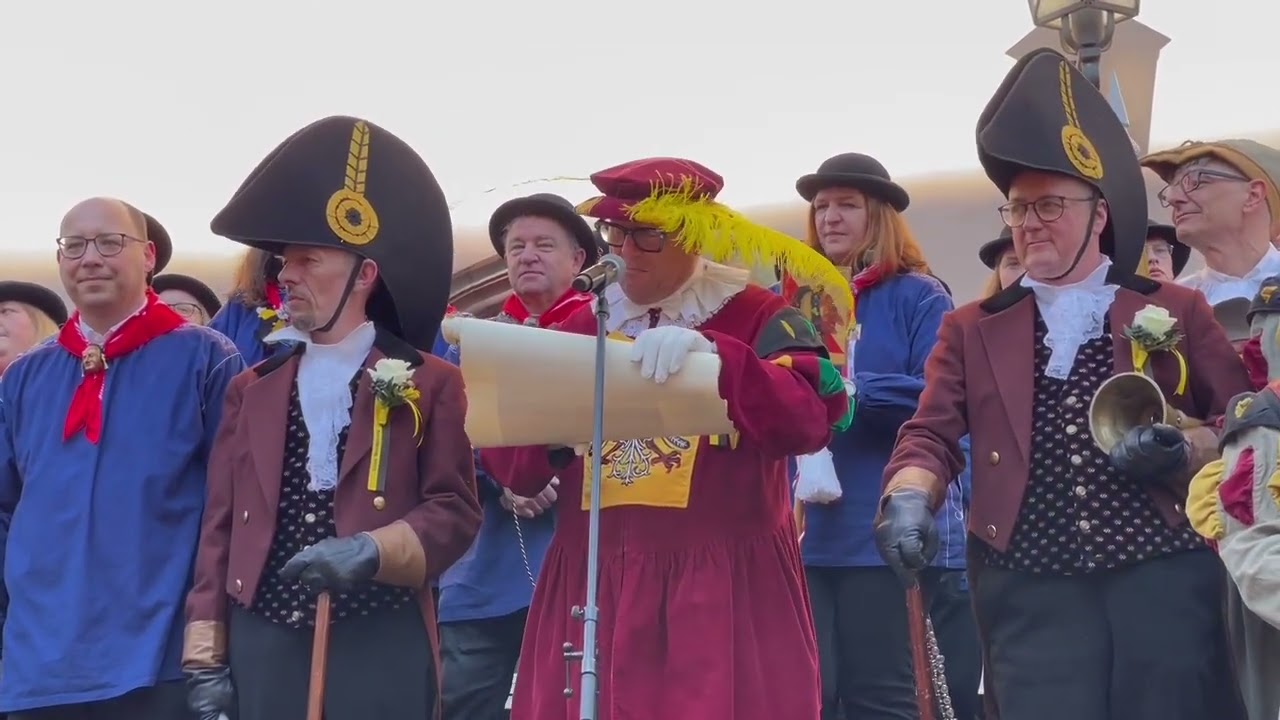 Proklamation 2025 in Rottweil