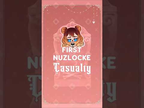 First Nuzlocke Casualty 🪦 | Stream Highlight #Gaming #Shorts #PokemonNuzlocke