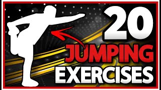 20 Vertical Jump Exercises To Do Every Other Day! (Full Workout)