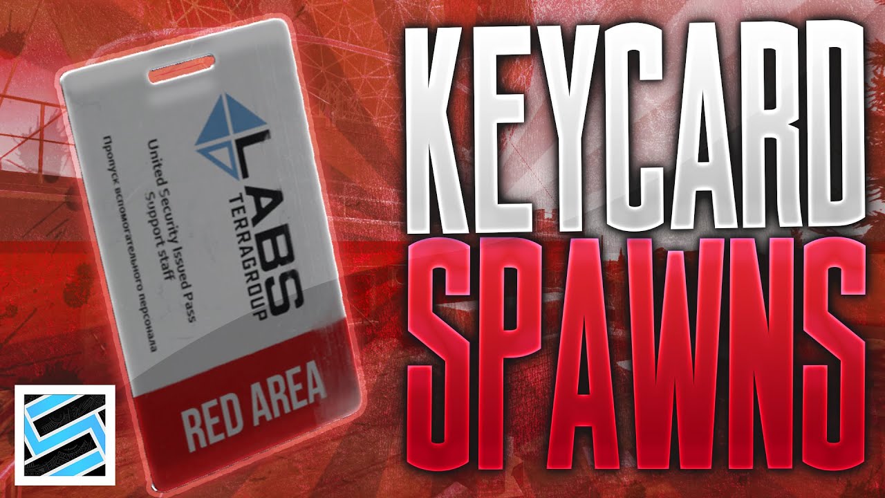 Red Keycard Spawn Locations for Escape from - YouTube