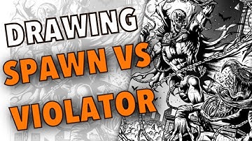 Drawing Spawn VS Violator