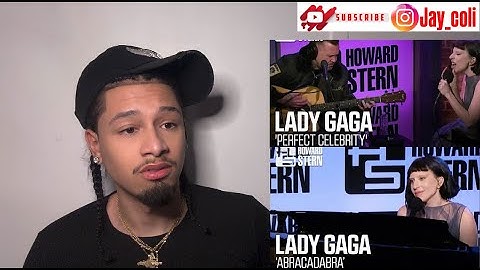 Lady Gaga “Abracadabra”& “Perfect Celebrity” Live on the Stern Show| REACTION‼️