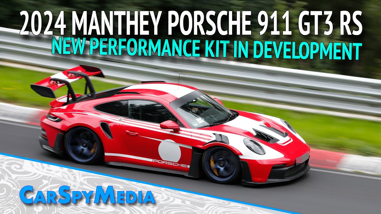 2024 Manthey Porsche (992) 911 GT3 RS MR Performance-Kit Caught Testing ...
