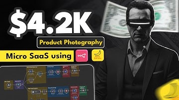 How I Built $4.2K Product Photography Micro SaaS using n8n & NanoBanana