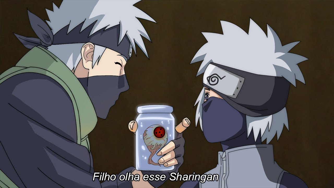 Afinal, qual idade Kakashi tinha quando recebeu seu Sharingan em