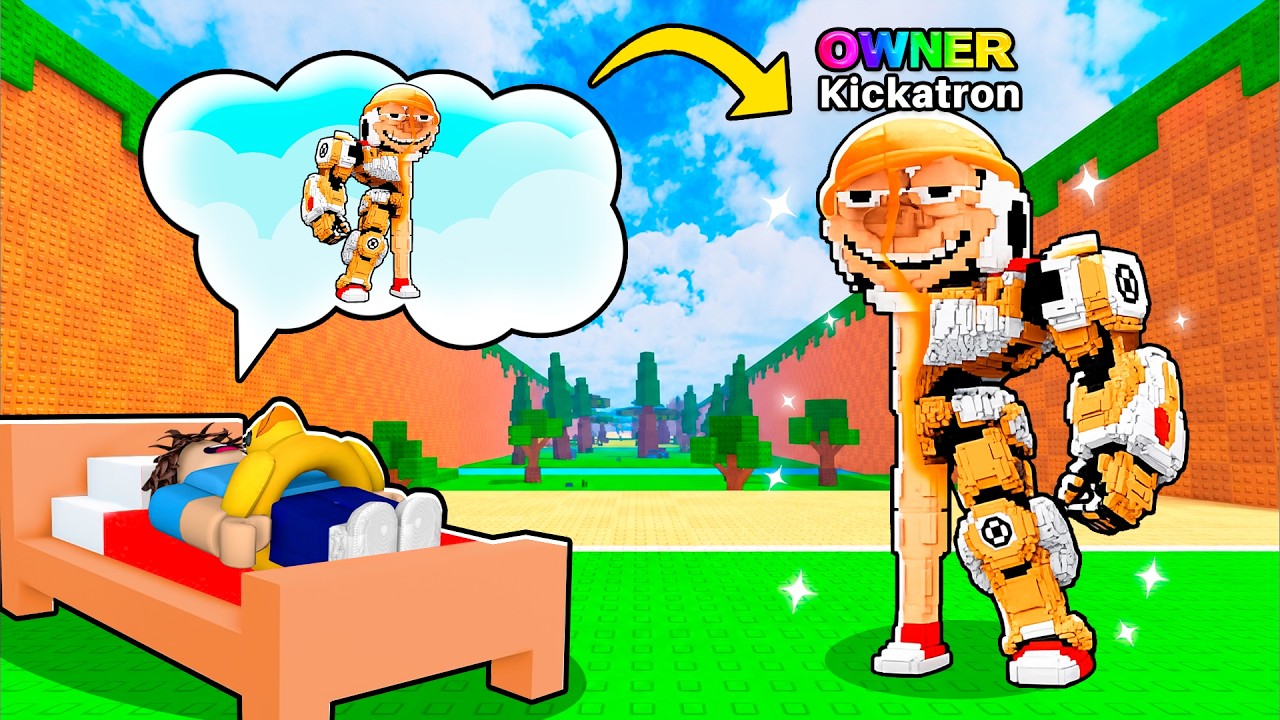 Anything I Dream COMES TO LIFE In Kick a Lucky Block…
