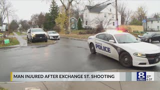 Man critically injured after Exchange St. shooting