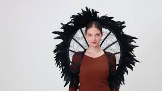 For an Ethereal Feather Wings!Perfect for Halloween, cosplay, or that unforgettable photoshoot!