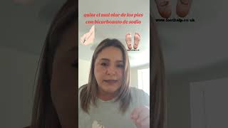remedio casero para eliminar el mal olor de los pies